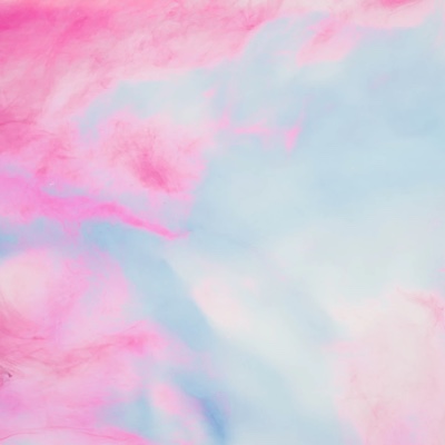 a blend of soft blue and pink colours similar to a tiedye pattern